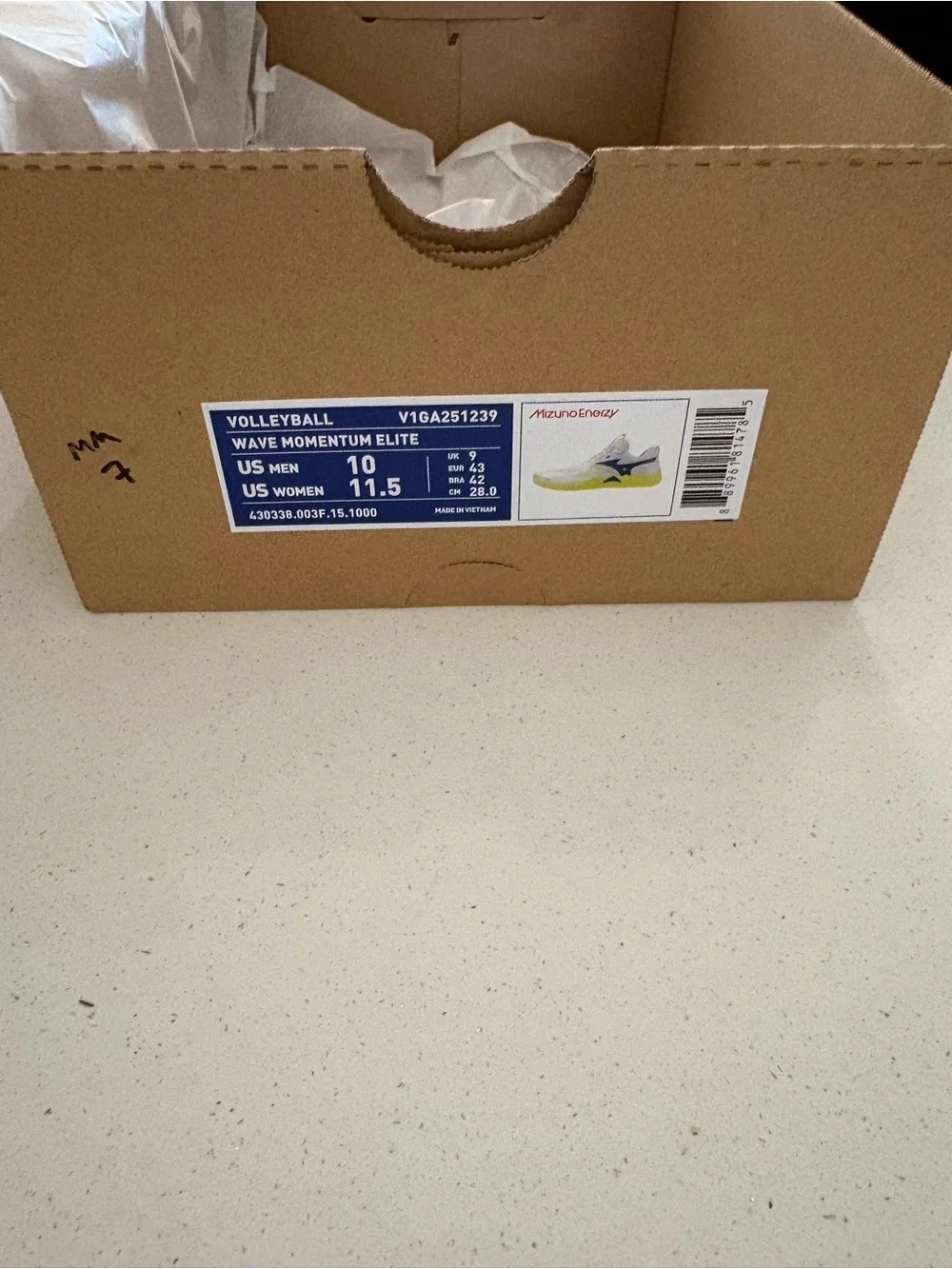 Mizuno Unisex Wave Momentum Elite